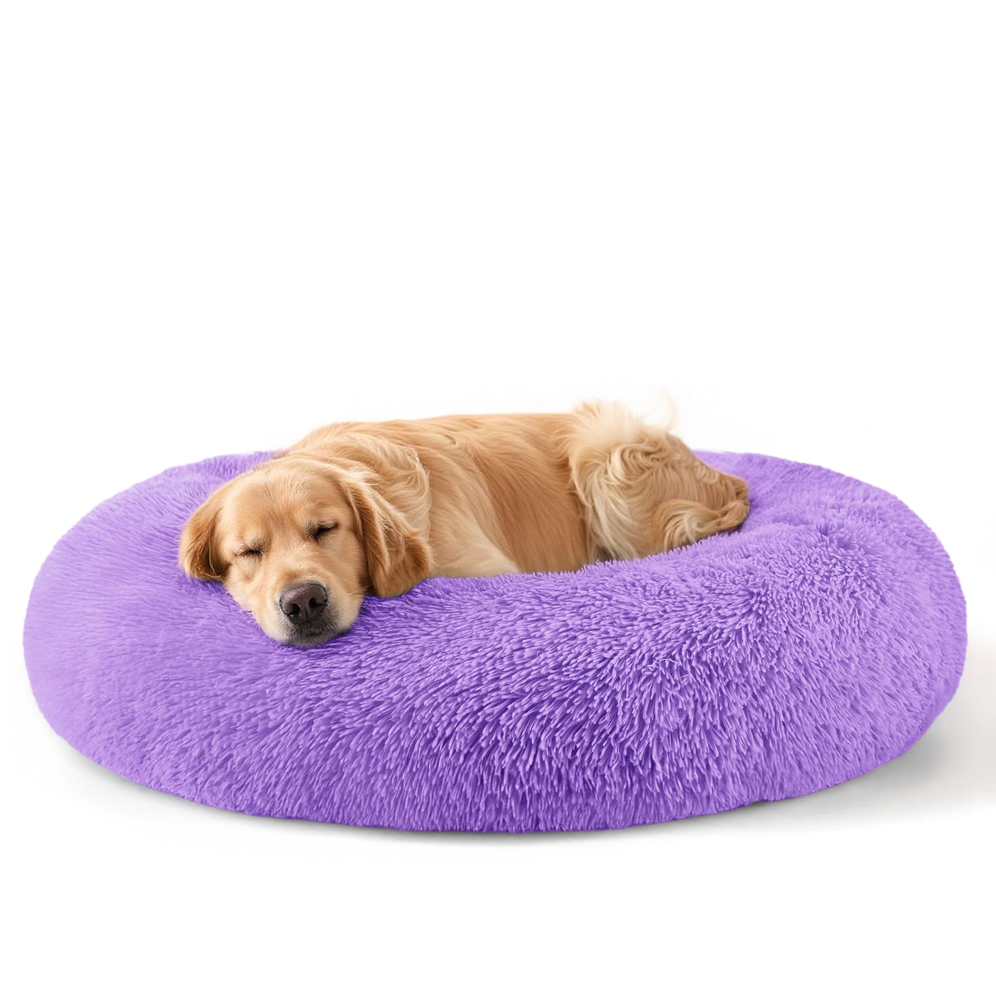 Large Dog Bed 32in Indestructible Washable Pet Bed for Dogs & Cats